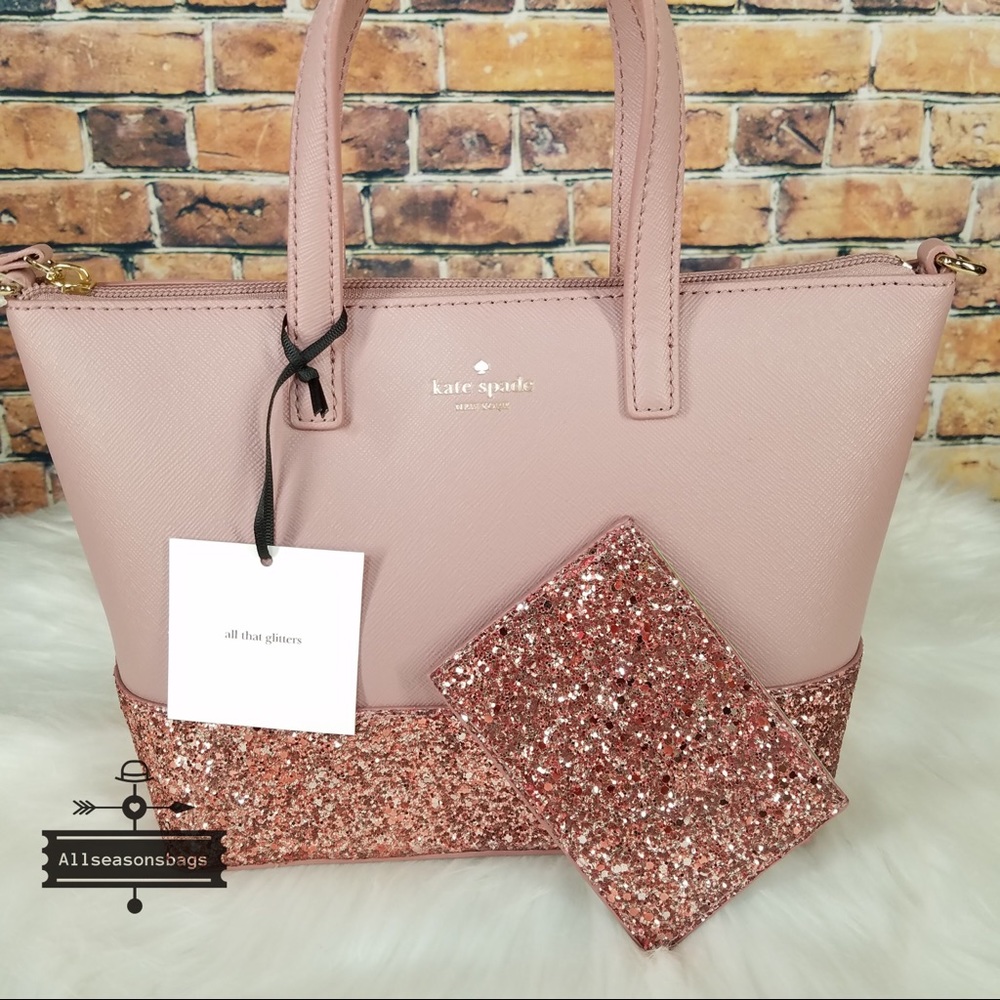 Kate spade Ina Greta court Satchel & card case SET - Picture 2 of 8